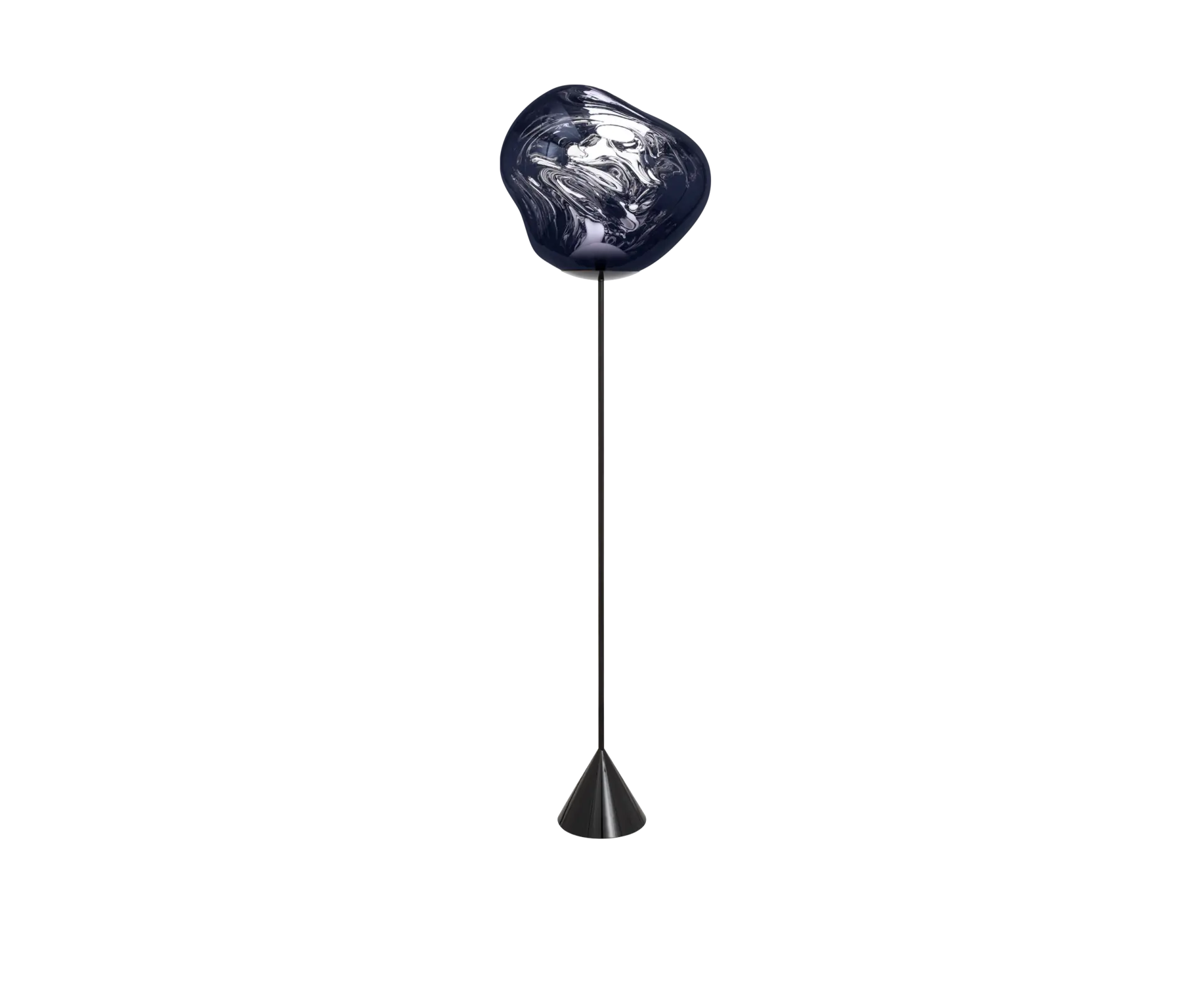 Tom Dixon Melt Cone Slim Floor Smoke lampadaire